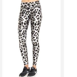 Terez Snow Leopard Tall Band Legging 